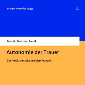 Buchcover Autonomie der Trauer
