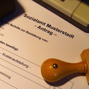 Antrag auf Sozialbestattung