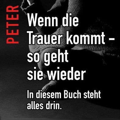 Buchcover Wenn die Trauer kommt