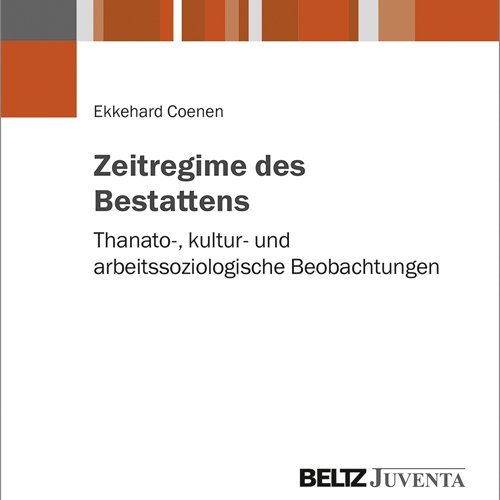 Buchcover Zeitregime des Bestattens